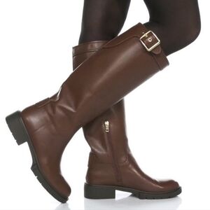Coach Brown Heeled Boots